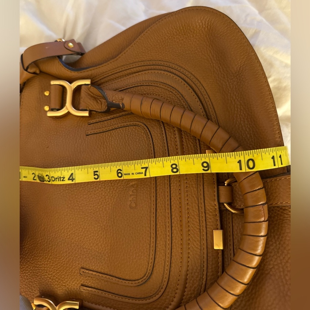 Brown leather purse - worn a few times great condition